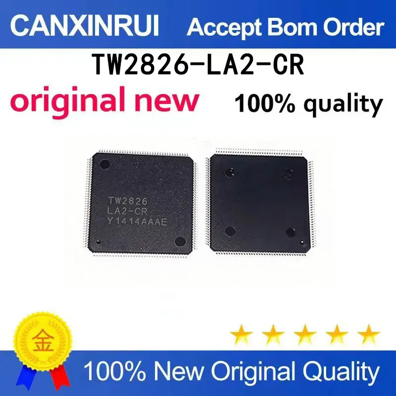 (5pcs-100pcs)New original TW2826-LA2-CR TW2826 linear video processor IC chip LQFP-144
(5pcs-100pcs)New original TW2826-LA2-CR TW2826 linear video processor IC chip LQFP-144