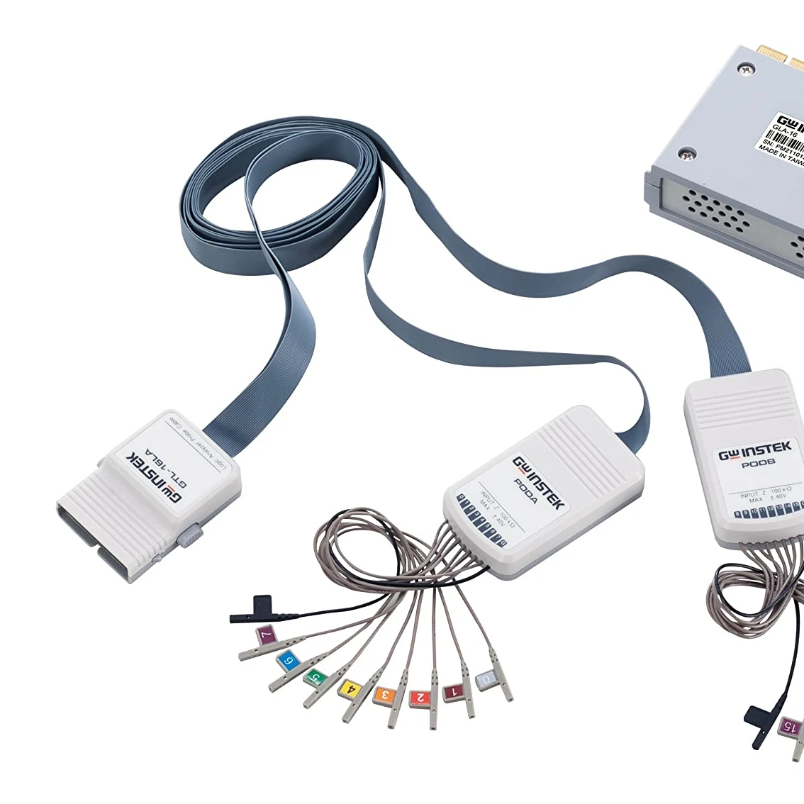 DS2-16LA 16-channel Logic Analyzer Includes 16-channel Logic Analyzer Card(GLA-16) And 16 Channel Logic Analyzer Probe
DS2-16LA 16-channel Logic Analyzer Includes 16-channel Logic Analyzer Card(GLA-16) And 16 Channel Logic Analyzer Probe