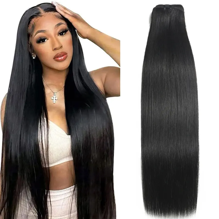 Straight Human Hair Bundles Remy Bundles Extensions Natural Black 10-30 Inch 1/3/4 Bundles
Straight Human Hair Bundles Remy Bundles Extensions Natural Black 10-30 Inch 1/3/4 Bundles