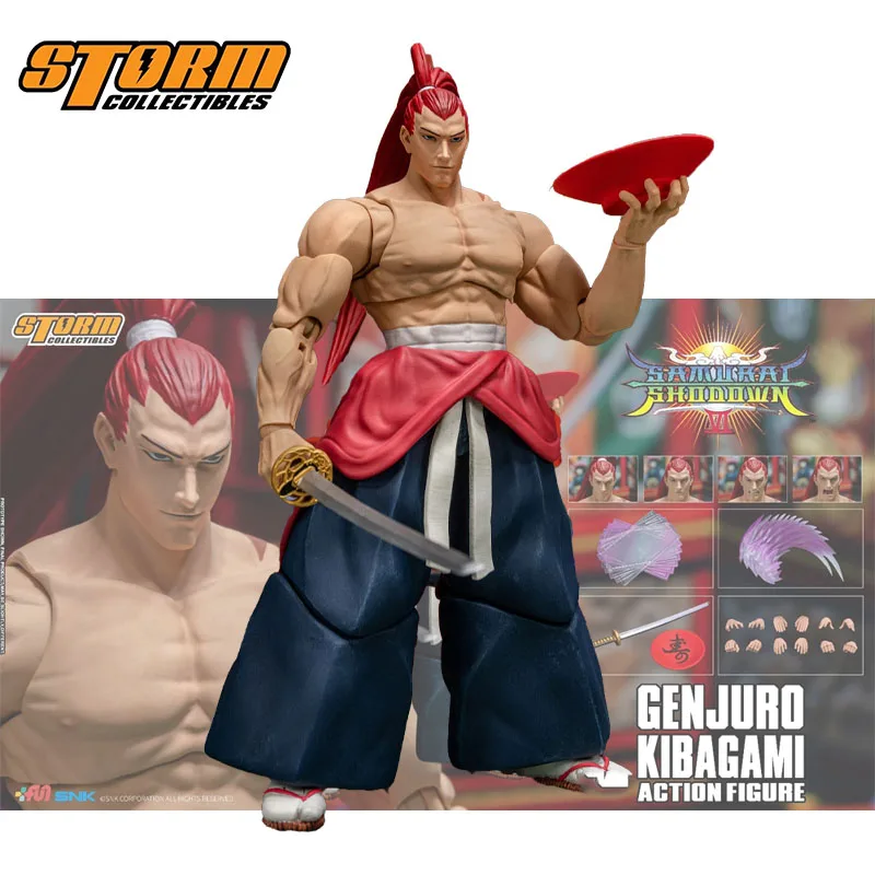 Original Storm Toy SNSS04 1/12 Male Soldier Kibagami Genjuro Full Set Assembled Collectible Boxed Model Toys For Boys
Original Storm Toy SNSS04 1/12 Male Soldier Kibagami Genjuro Full Set Assembled Collectible Boxed Model Toys For Boys