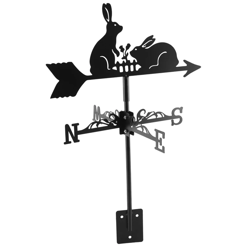 Animal Iron Wind Vane, Rabbit Weather Vane, Roof Weather Vane Wind Direction Indicator Roof Decoration Accessories
Animal Iron Wind Vane, Rabbit Weather Vane, Roof Weather Vane Wind Direction Indicator Roof Decoration Accessories