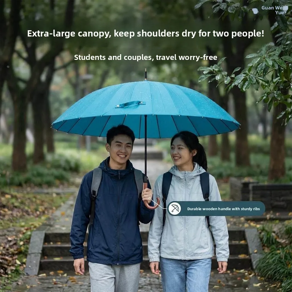 Long Handle Thickened Windproof Umbrella Large Size Double Person Rainproof Sunshade Two Use Umbrella Construction
Long Handle Thickened Windproof Umbrella Large Size Double Person Rainproof Sunshade Two Use Umbrella Construction