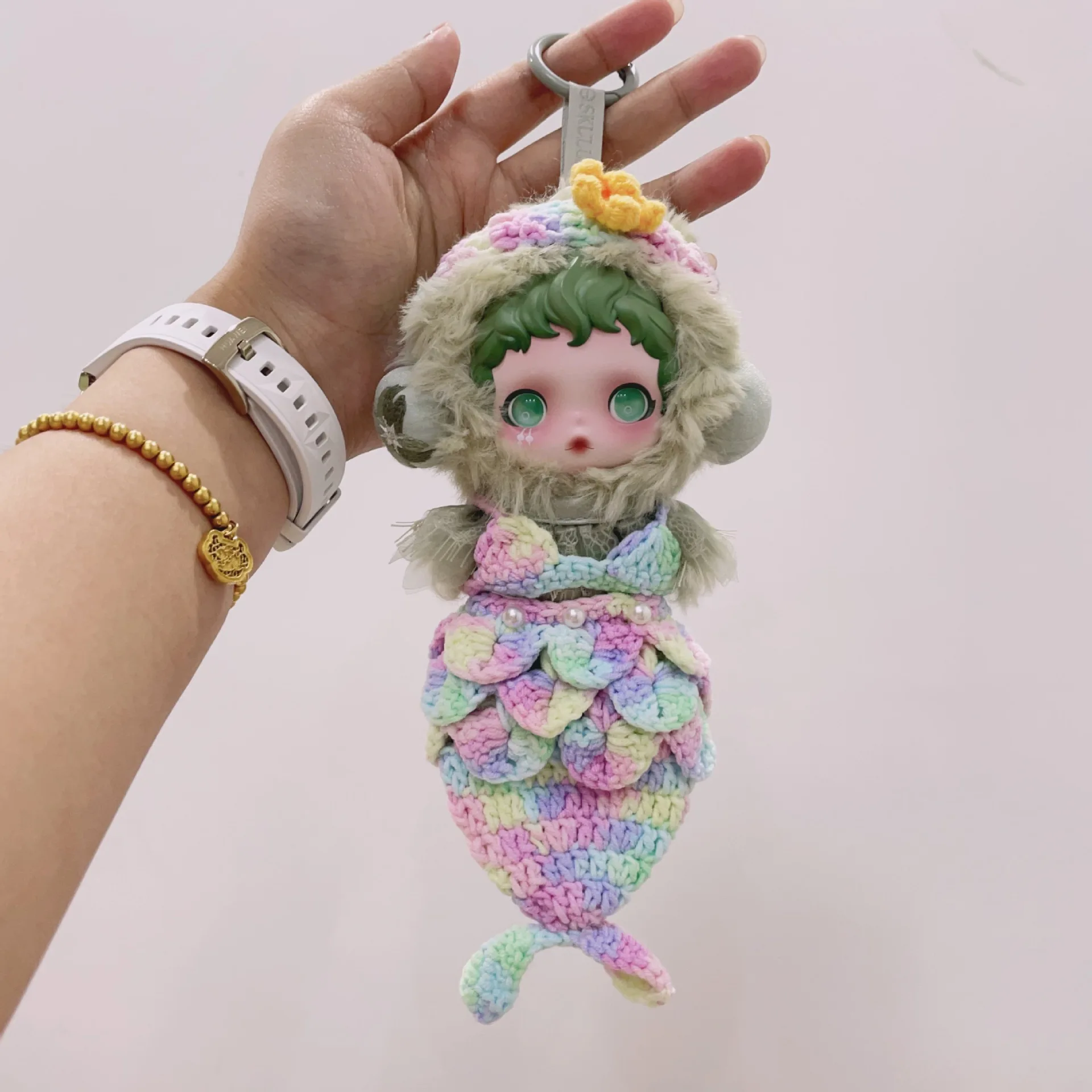 Mermaid Princess Set for SkullPanda & 1st/3rd Gen Labubu Vinyl Dolls, Handcrafted Changeable Costume with Accessories Clothing
Mermaid Princess Set for SkullPanda & 1st/3rd Gen Labubu Vinyl Dolls, Handcrafted Changeable Costume with Accessories Clothing