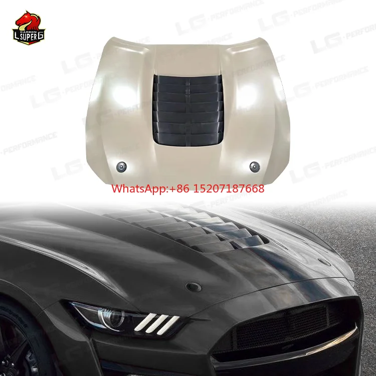 Высококачественный капот автомобиля в стиле GT500, подходящий для Ford Mustang, комплект кузова капота двигателя 2018-2020
Высококачественный капот автомобиля в стиле GT500, подходящий для Ford Mustang, комплект кузова капота двигателя 2018-2020
