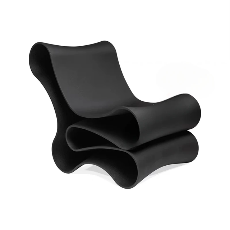 Nordic creative designer FRP special-shaped noodles casual backrest Internet celebrity chair
Nordic creative designer FRP special-shaped noodles casual backrest Internet celebrity chair