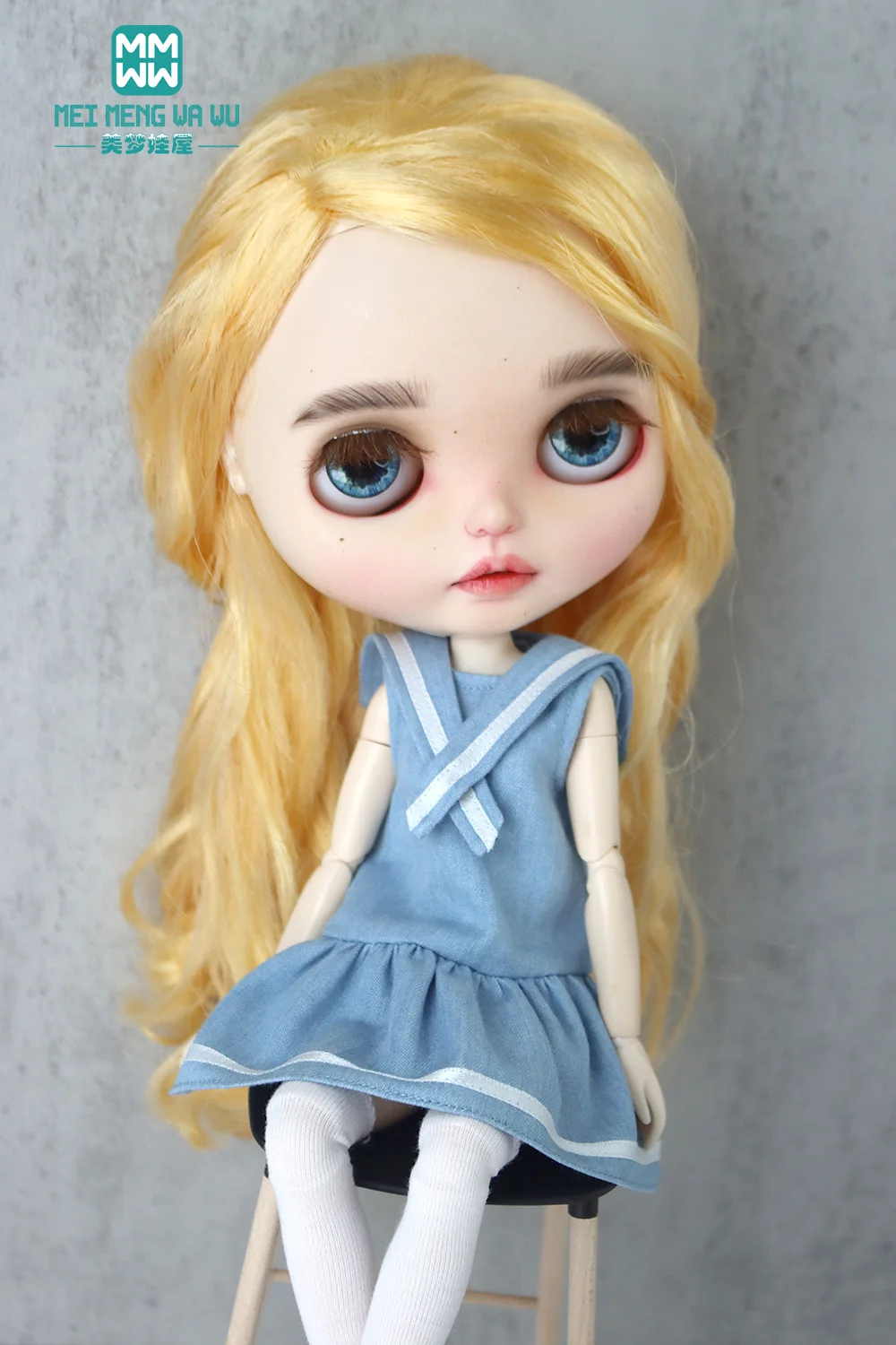 Подходит для кукол Blyth Azone OB22 OB24, аксессуары, модный костюм моряка, школьное платье, игрушки, подарки
Подходит для кукол Blyth Azone OB22 OB24, аксессуары, модный костюм моряка, школьное платье, игрушки, подарки