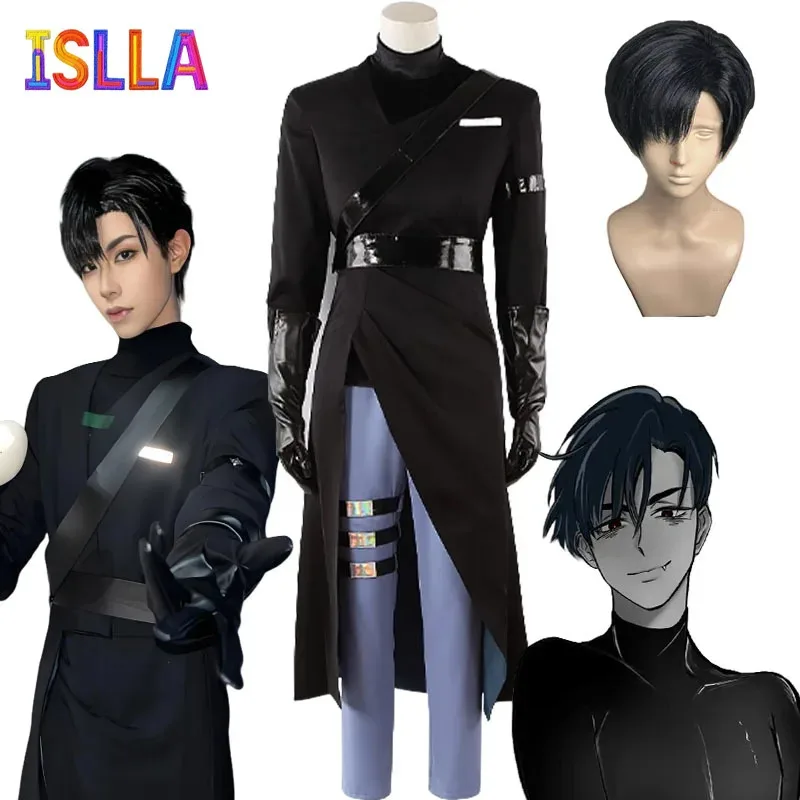 Anime Alien Stage Ivan Cosplay Black Sorrow Cosplay Black Wig Pants Belt Anime Role Playing Party Carnival Costume Outfit
Anime Alien Stage Ivan Cosplay Black Sorrow Cosplay Black Wig Pants Belt Anime Role Playing Party Carnival Costume Outfit