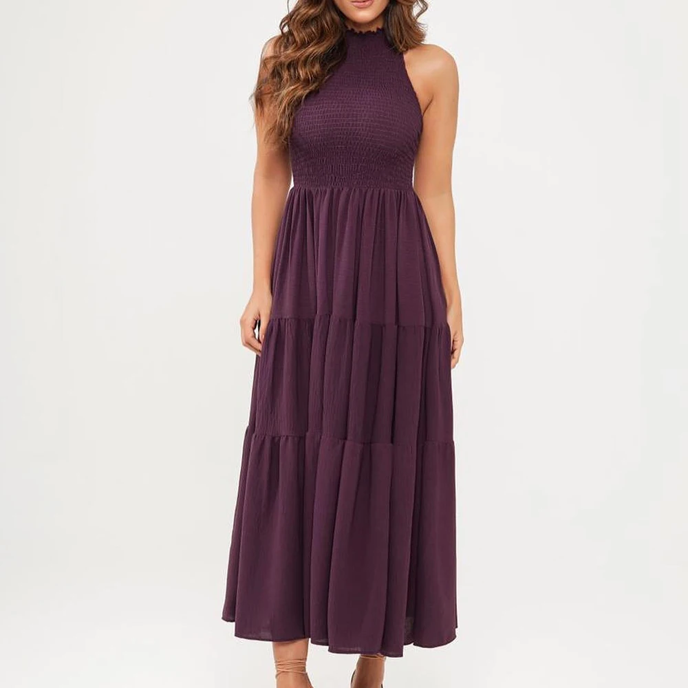 Elegant Party Dresses Woman 2024 Sleeveless Ankle Length Tiered Solid Color Straight Jersey High Collar Bespoke Occasion Gowns
Elegant Party Dresses Woman 2024 Sleeveless Ankle Length Tiered Solid Color Straight Jersey High Collar Bespoke Occasion Gowns