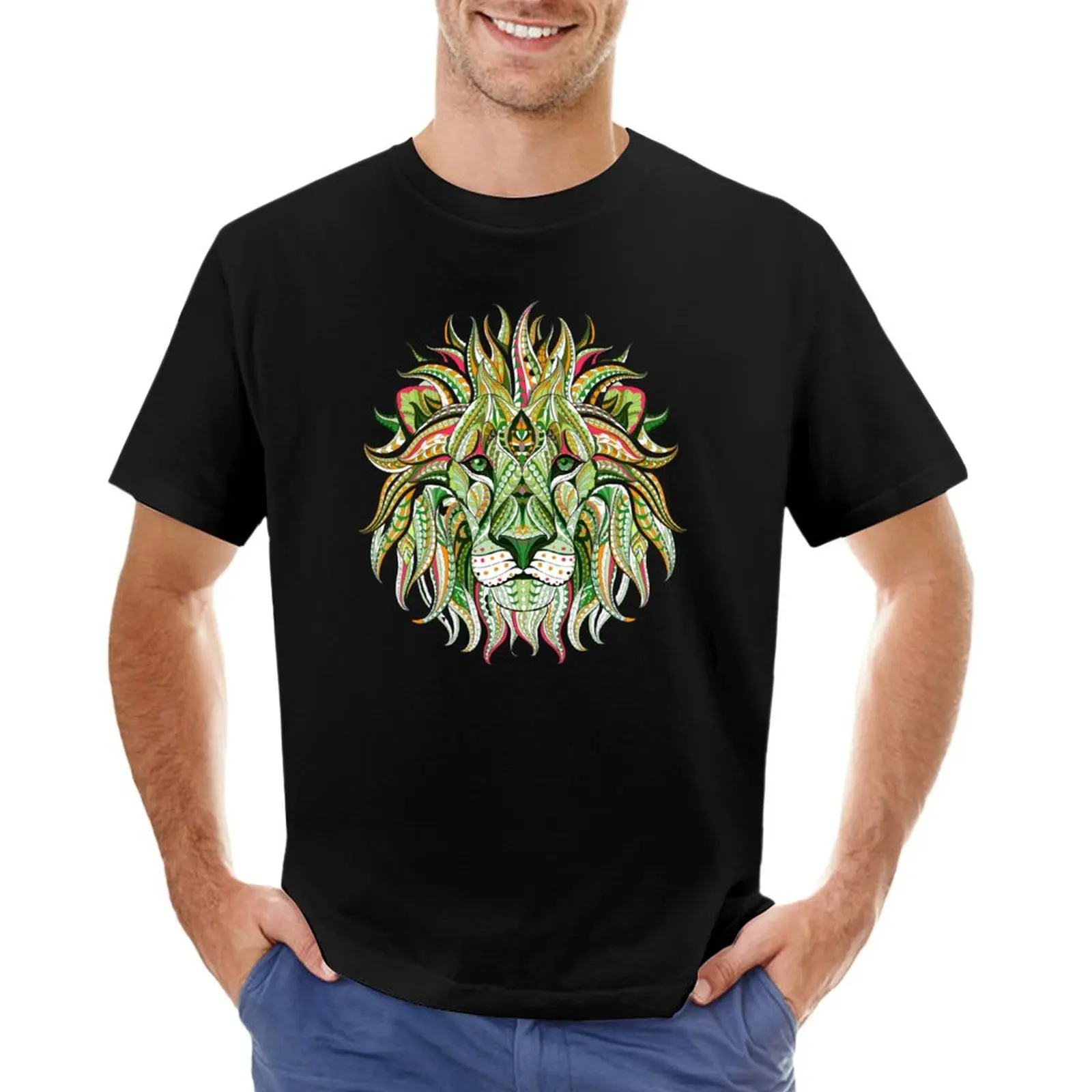 lion green mandala lines red yoga india king jungle lion T-Shirt boys animal print anime stuff mens shirts graphic tee
lion green mandala lines red yoga india king jungle lion T-Shirt boys animal print anime stuff mens shirts graphic tee