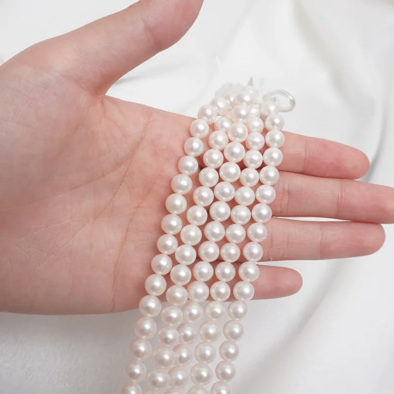 1 Strand Natural Freshwater Pearl Slight Flaw Perfect Round Loose Spacer Beads DIY Necklace Bracelet Jewelry 8-9mm
1 Strand Natural Freshwater Pearl Slight Flaw Perfect Round Loose Spacer Beads DIY Necklace Bracelet Jewelry 8-9mm