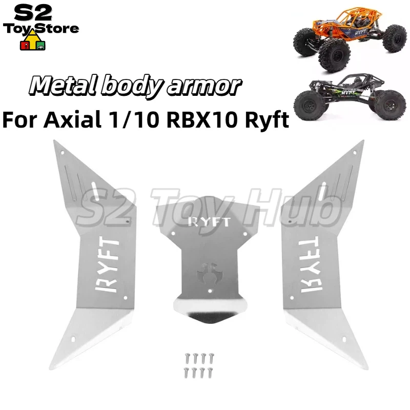 Металлическая защита шасси Axial 1/10 RBX10 Ryft, противоударная броня для RC-моделей, запчасти для тюнинга внедорожных RC-машин масштаба 1/10
Металлическая защита шасси Axial 1/10 RBX10 Ryft, противоударная броня для RC-моделей, запчасти для тюнинга внедорожных RC-машин масштаба 1/10