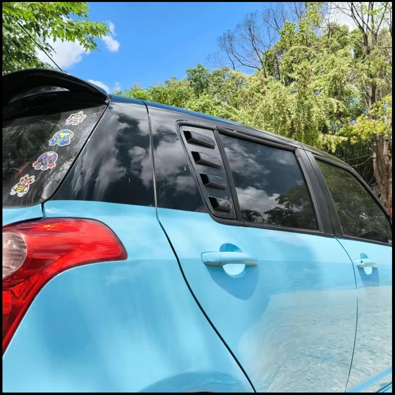 Car Styling For Suzuki Swift 2005-2010 4 Doors Rear Door Window Shades Shutter Louver Vent Scoop Cover Trim Auto Accessories
Car Styling For Suzuki Swift 2005-2010 4 Doors Rear Door Window Shades Shutter Louver Vent Scoop Cover Trim Auto Accessories