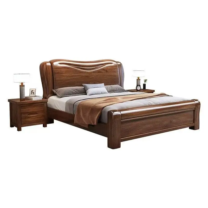 #Modern Design Solid Wood Double Bed, Bedroom Furniture with Storage Space, Suitable for Home or Hotel/villa Use.
#Modern Design Solid Wood Double Bed, Bedroom Furniture with Storage Space, Suitable for Home or Hotel/villa Use.