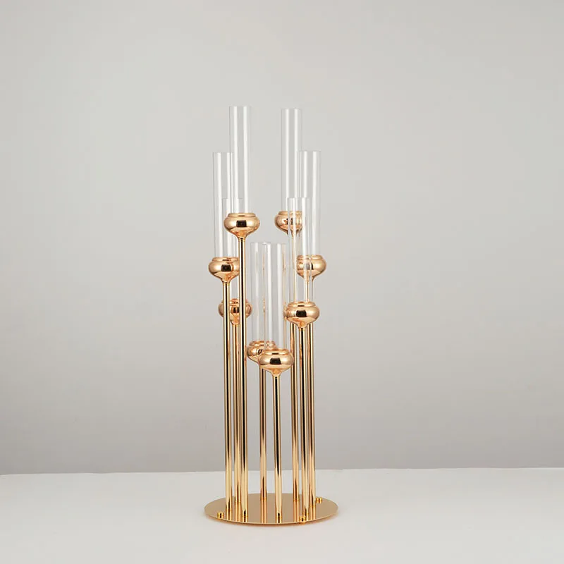 12 pcs Metal Candelabras 91 CM Height 8 Arms shinny Candle Holders Luxury Wedding Table Centerpiece Candlesticks Home Decoration
12 pcs Metal Candelabras 91 CM Height 8 Arms shinny Candle Holders Luxury Wedding Table Centerpiece Candlesticks Home Decoration
