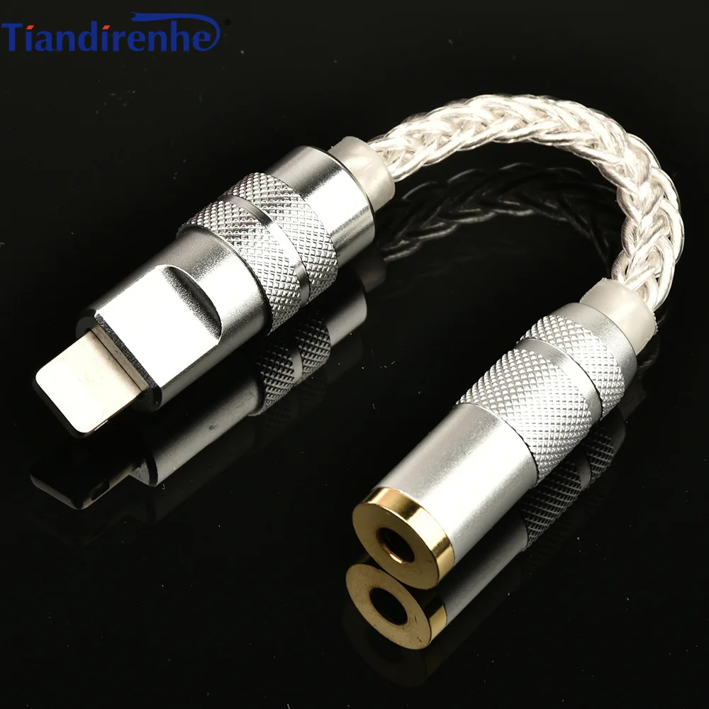 Tiandirenhe HiFi Adapter Original C100 Digital chip for i Phone earphone Audio cable decoding Voice Calling lightning to 3.5mm
Tiandirenhe HiFi Adapter Original C100 Digital chip for i Phone earphone Audio cable decoding Voice Calling lightning to 3.5mm