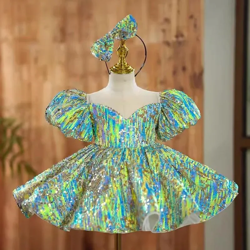 High-End Children's Princess Evening Dress Kids Wedding Birthday Party Flower Girl Dresses A3717 vestido adolescente 12 años
High-End Children's Princess Evening Dress Kids Wedding Birthday Party Flower Girl Dresses A3717 vestido adolescente 12 años