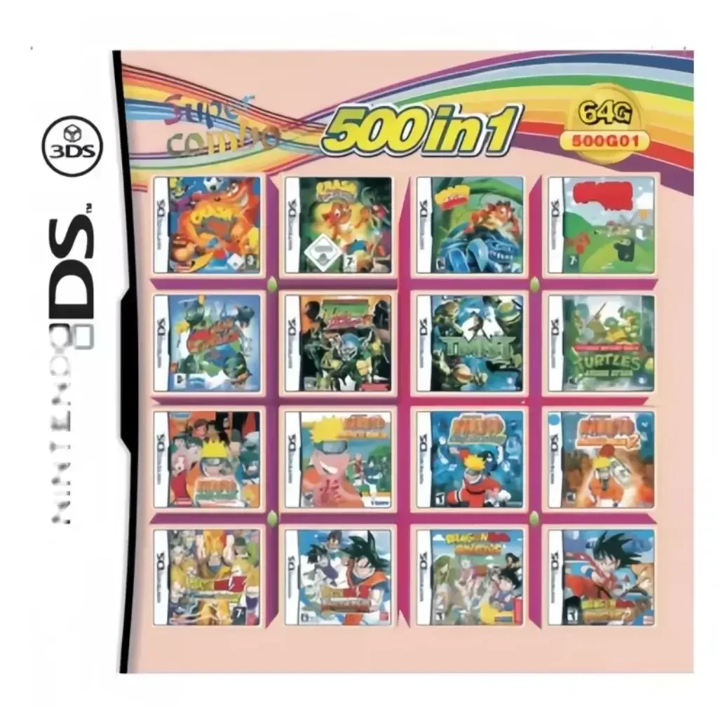 500 In1 Game Card Handheld Multi-functional Combination Card Collection Classic Game Relive Childhood Games Cards Original
500 In1 Game Card Handheld Multi-functional Combination Card Collection Classic Game Relive Childhood Games Cards Original