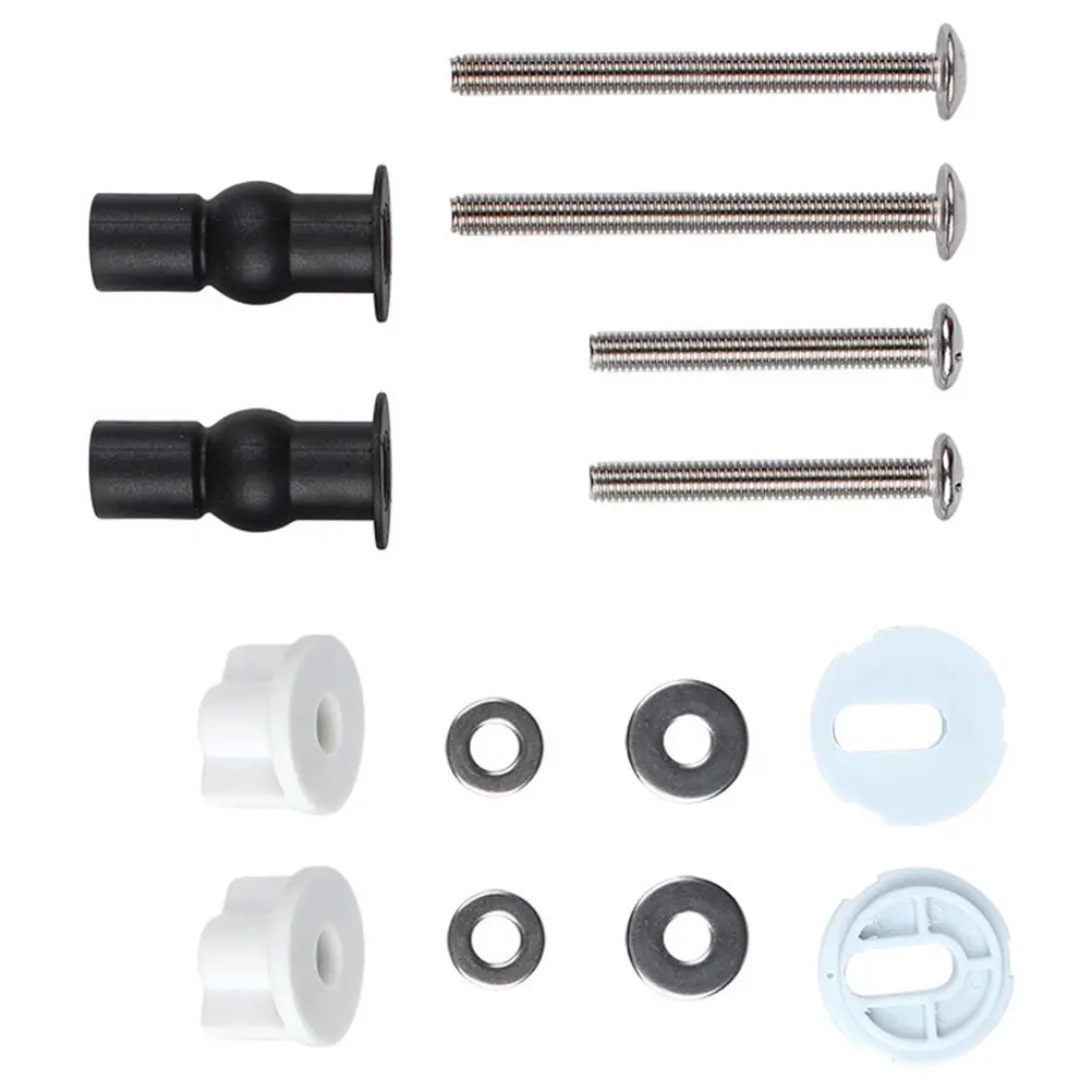 1Set Toilet Seat Bolts Screws Kit Compact Lightweight Stable Non Deforming High Strength for Toilet Lid Installation Repair
1Set Toilet Seat Bolts Screws Kit Compact Lightweight Stable Non Deforming High Strength for Toilet Lid Installation Repair