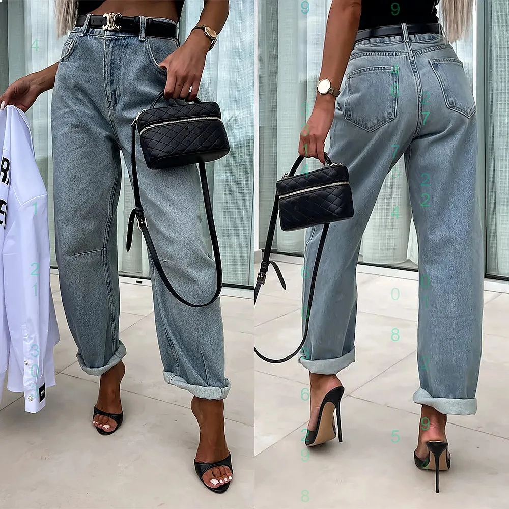 Women Jeans Loose Casual Streetwear Trousers Denim Pants Spring Summer
Women Jeans Loose Casual Streetwear Trousers Denim Pants Spring Summer