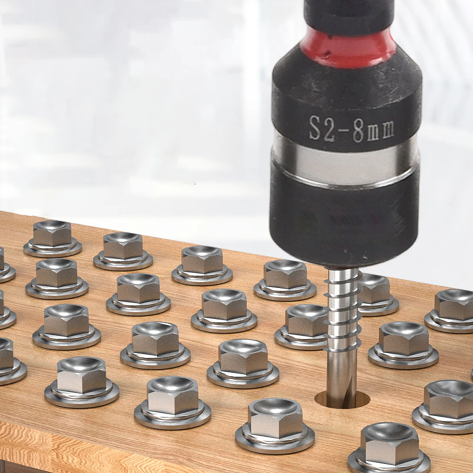 Магнитные насадки для отверток с шестигранным хвостовиком и адаптером для электрических дрелей, предназначенные для удержания гаек на надежно время использования
Магнитные насадки для отверток с шестигранным хвостовиком и адаптером для электрических дрелей, предназначенные для удержания гаек на надежно время использования