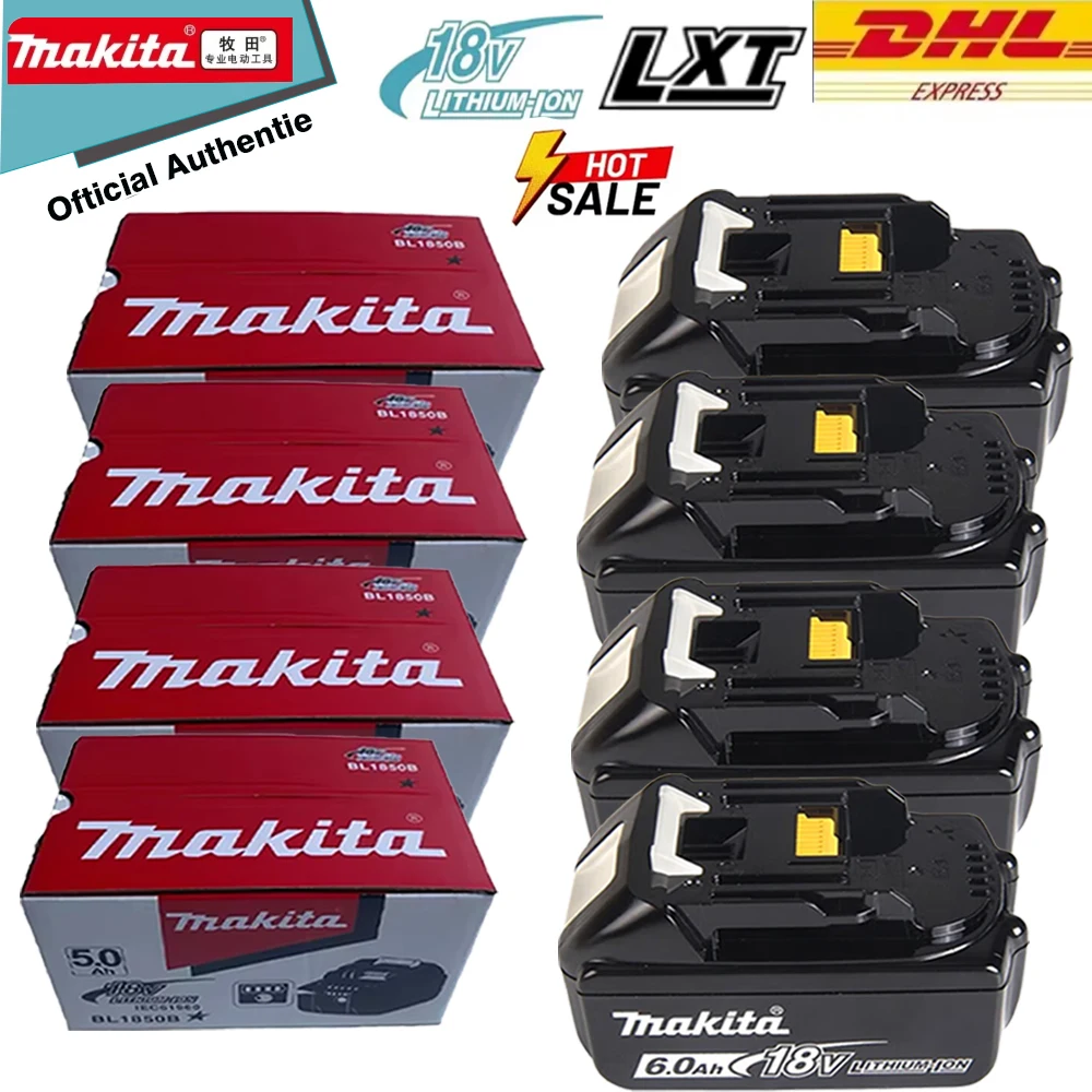 100% Original Makita 18V 5.0Ah Rechargeable Battery Makita BL1830 BL1830B BL1840 BL1840B BL1850 BL1850B Power Tools Battery
100% Original Makita 18V 5.0Ah Rechargeable Battery Makita BL1830 BL1830B BL1840 BL1840B BL1850 BL1850B Power Tools Battery
