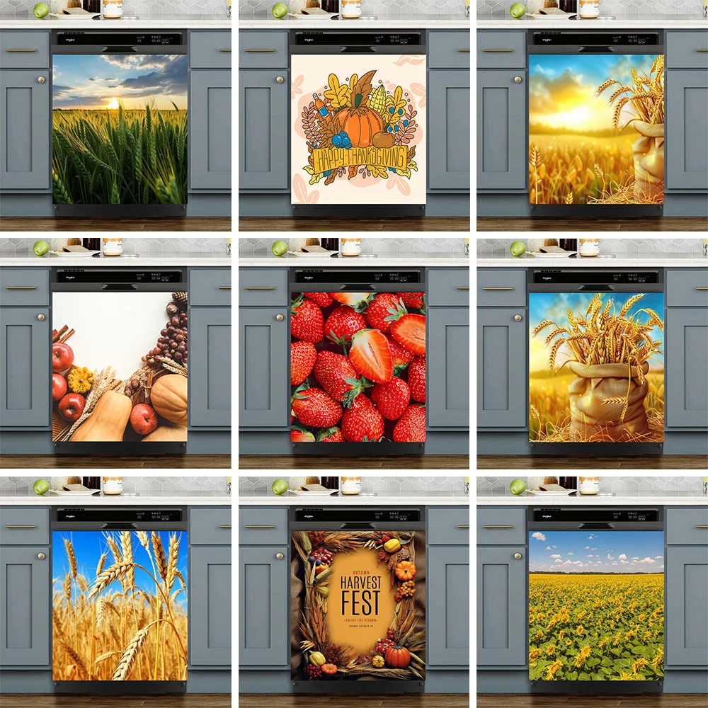 Autumn Harvest Rice and Wheat Cabinet Decoration Stickers Dishwasher Poster PVC Waterproof Kitchen Decoration Stickers
Autumn Harvest Rice and Wheat Cabinet Decoration Stickers Dishwasher Poster PVC Waterproof Kitchen Decoration Stickers