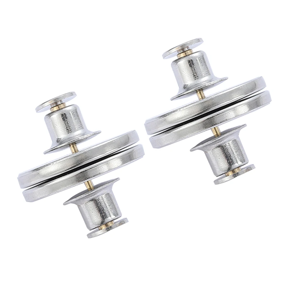 2 Pairs Metal Buttons Magnetic Curtain Buckles for Clothing Embellishment Home Sewing Shop Curtain Accessories Alloy
2 Pairs Metal Buttons Magnetic Curtain Buckles for Clothing Embellishment Home Sewing Shop Curtain Accessories Alloy