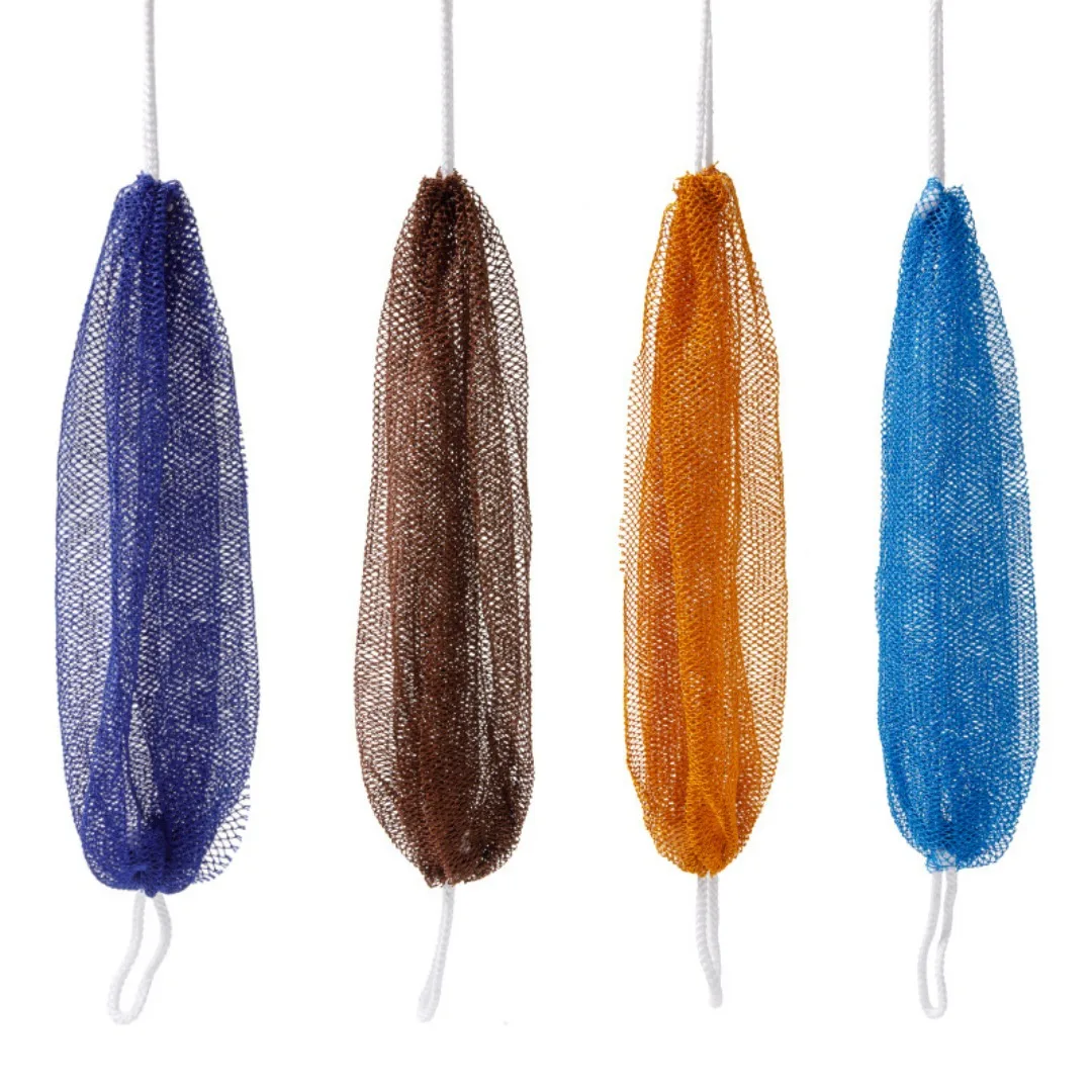 Exfoliating African Net Bath Sponge Washcloth with Rope Long Shower Bath Net Body Scrubber for Smooth Skin Bathing Accessories
Exfoliating African Net Bath Sponge Washcloth with Rope Long Shower Bath Net Body Scrubber for Smooth Skin Bathing Accessories