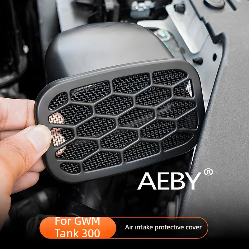 AEBY для GWM Tank 300 2021-2025, защита трубки воздухозаборника, сетчатая защита трубки, вентиляционная крышка переднего крыла, внешние аксессуары автомобиля
AEBY для GWM Tank 300 2021-2025, защита трубки воздухозаборника, сетчатая защита трубки, вентиляционная крышка переднего крыла, внешние аксессуары автомобиля