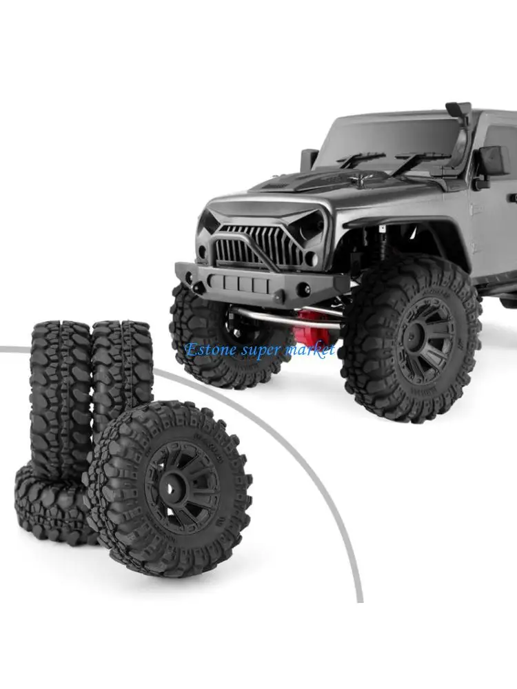 090B Universal Fit 50mm Plastic Tires Wear Resistant Model Tires for SCX24 Models
090B Universal Fit 50mm Plastic Tires Wear Resistant Model Tires for SCX24 Models