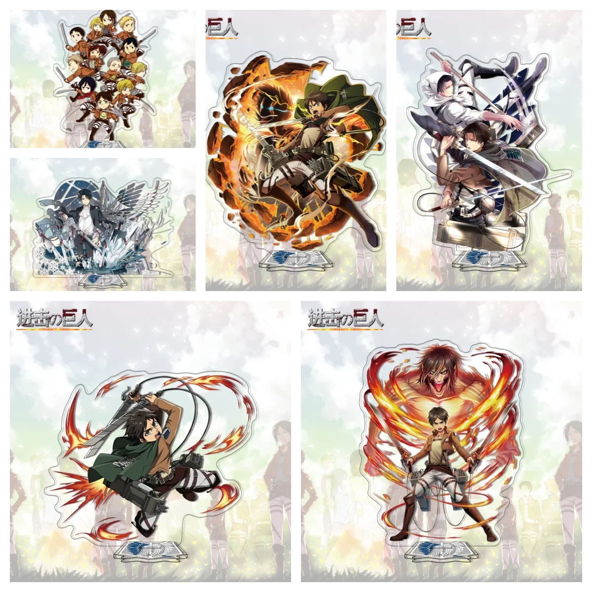 HOT Anime Attack on Titan Cosplay Plate Holder Topper Acrylic Stand Model Figure Birthday Fans Christmas Desk Decor Plate Gifts
HOT Anime Attack on Titan Cosplay Plate Holder Topper Acrylic Stand Model Figure Birthday Fans Christmas Desk Decor Plate Gifts