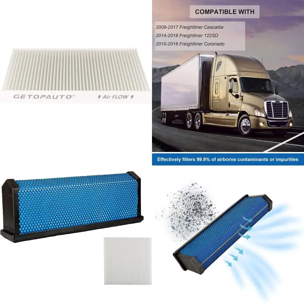 Cascadia Engine and Cabin Air Filter Replacement A27879 P609422
Cascadia Engine and Cabin Air Filter Replacement A27879 P609422