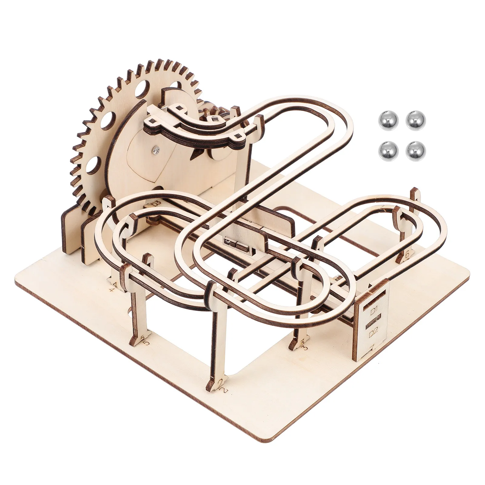 1Set Wooden Marble Puzzle Run 3D Track Hand-Crank Roller Ball Maze Puzzle Educational Cognitive Mechanical Brain-Teasing Set
1Set Wooden Marble Puzzle Run 3D Track Hand-Crank Roller Ball Maze Puzzle Educational Cognitive Mechanical Brain-Teasing Set