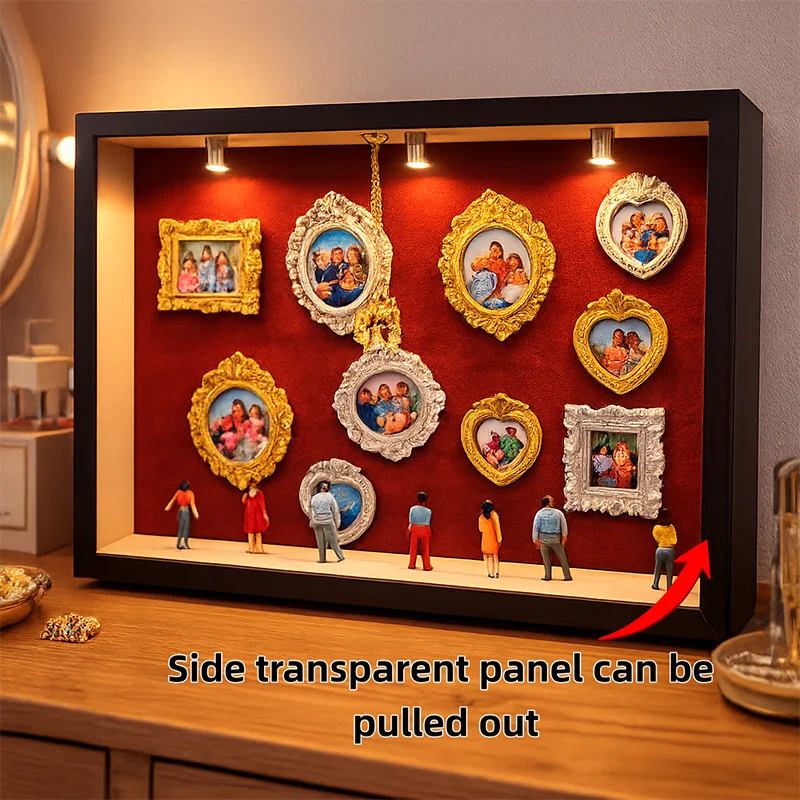 DIY Mini Museum Silhouette Box Memory Display Kit With Pendant DIY Photo Frame Home Decor Creative Resin Craft Ornament Gift
DIY Mini Museum Silhouette Box Memory Display Kit With Pendant DIY Photo Frame Home Decor Creative Resin Craft Ornament Gift 