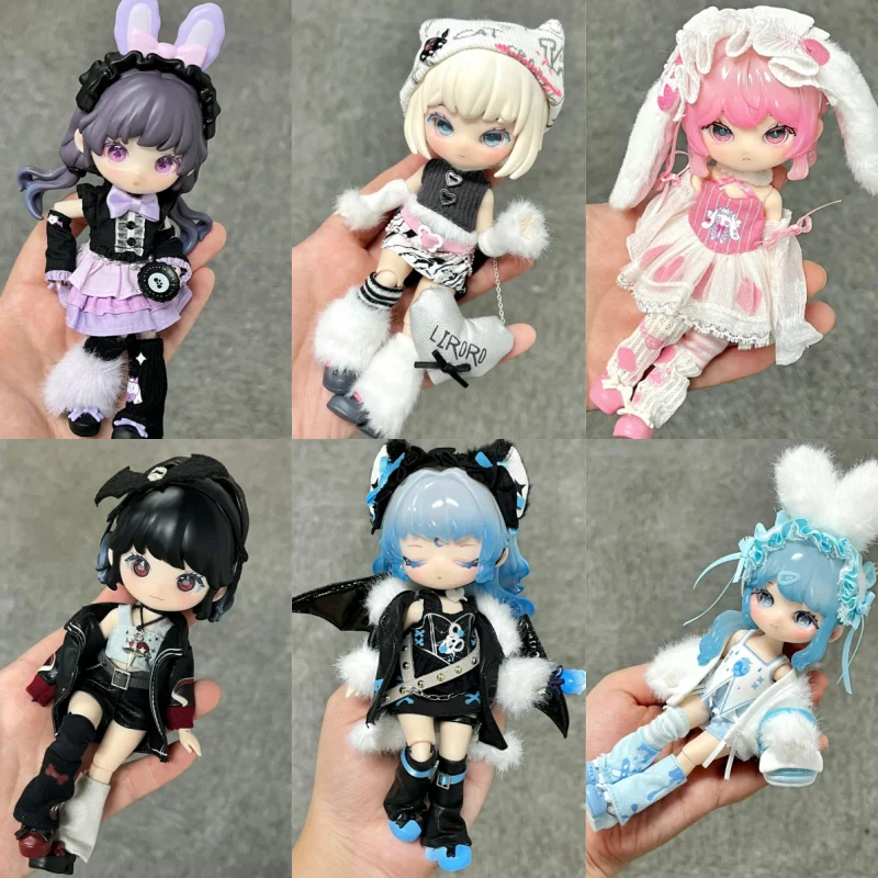 Genuine Simontoys Liroro V2.5 Binary Sweetheart Series Blind Box Toys 1/12 Bjd Anime Action Figure Kawaii Model Girls Gift Toy
Genuine Simontoys Liroro V2.5 Binary Sweetheart Series Blind Box Toys 1/12 Bjd Anime Action Figure Kawaii Model Girls Gift Toy