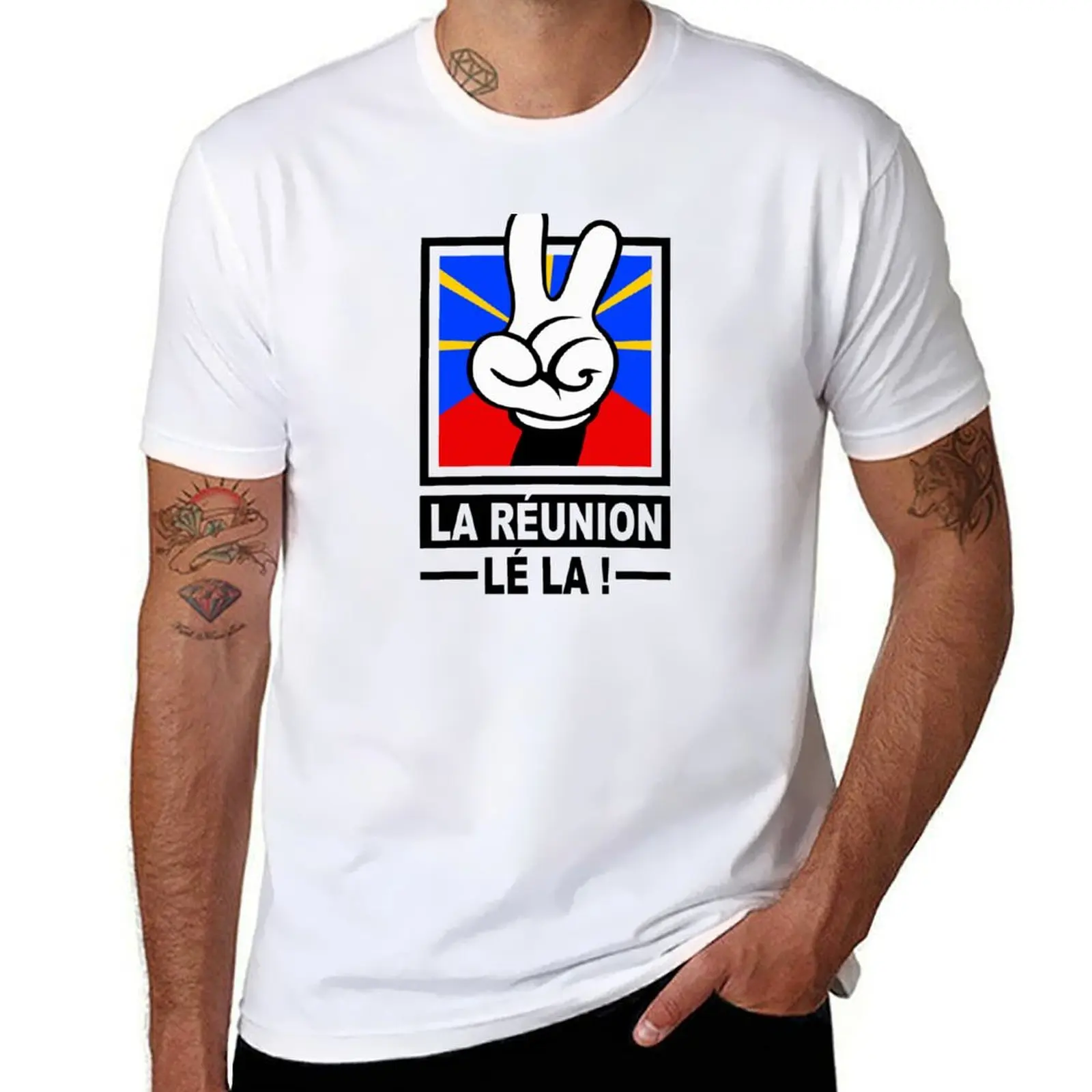 974 La Réunion lé la! Mavéli - B Футболка мужские футболки мужские футболки хлопок 100% Футболка 
974 La Réunion lé la! Mavéli - B Футболка мужские футболки мужские футболки хлопок 100% Футболка