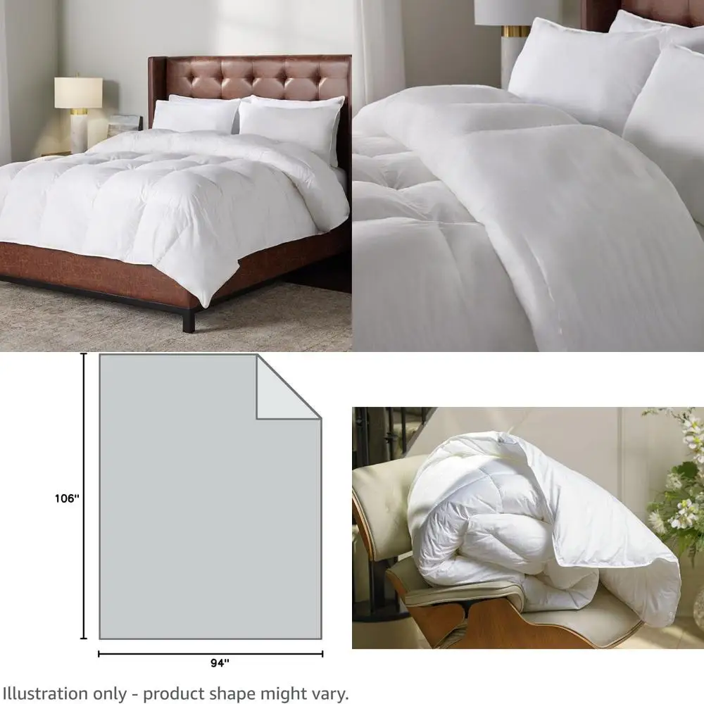 Plush Hypoallergenic Down Alternative Duvet - King Size
Plush Hypoallergenic Down Alternative Duvet - King Size
