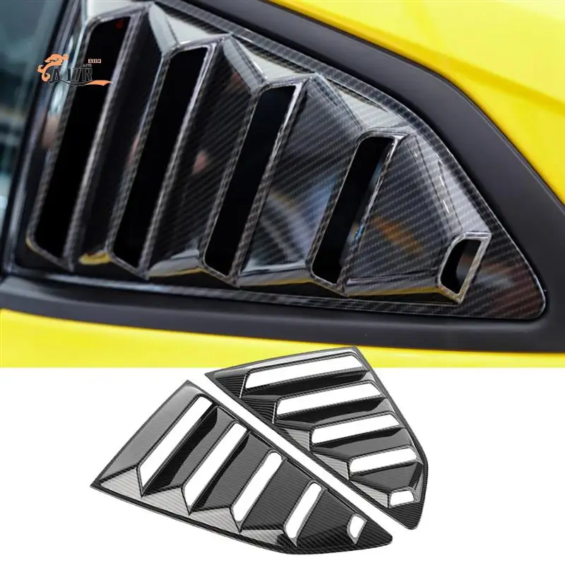 A17R-Carbon Fiber 1/4 Rear Side Vent Quarter Window Louver Shutter Cover Trim Replacement Parts For 2016-2022 Chevy Camaro
A17R-Carbon Fiber 1/4 Rear Side Vent Quarter Window Louver Shutter Cover Trim Replacement Parts For 2016-2022 Chevy Camaro