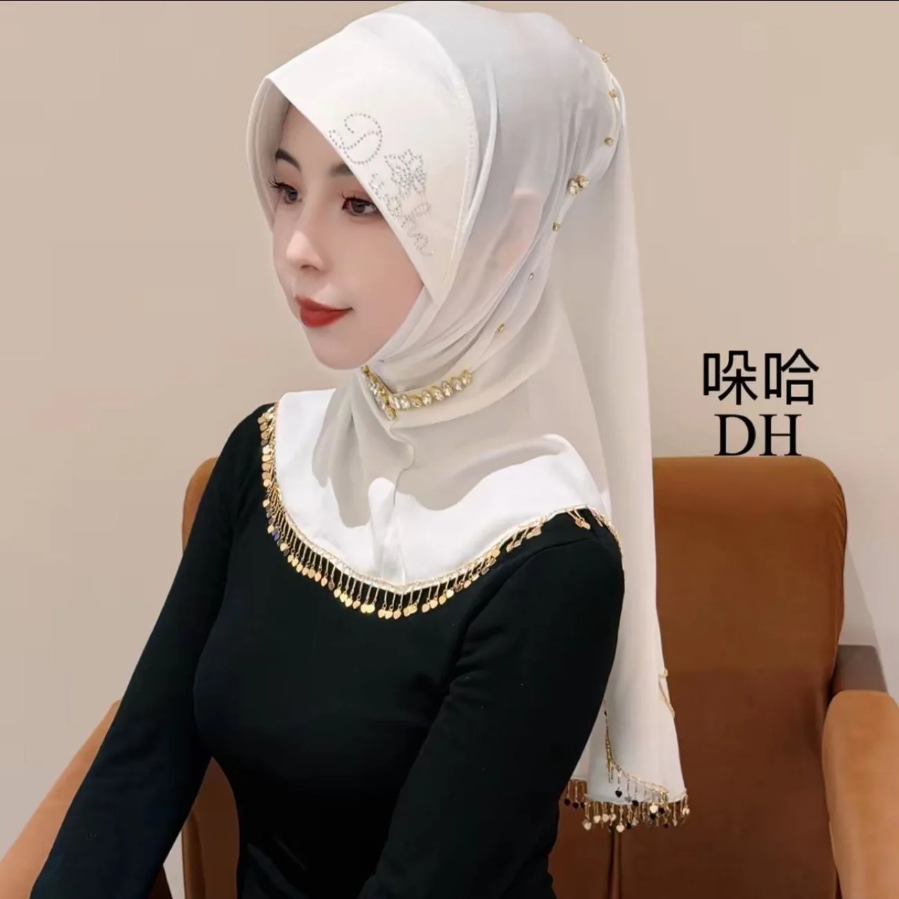 Мусульманский хиджаб для женщин, турецкий хиджаб, высокого класса, Дубайская вечеринка 
Мусульманский хиджаб для женщин, турецкий хиджаб, высокого класса, Дубайская вечеринка