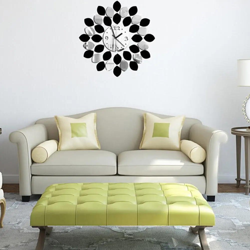 1pc 3D Wall Silver Plastic Mirror Clock For Living Room Bedroom Decor Modern Wall Hanging Clock Sticker Lemon Mute Decorative
1pc 3D Wall Silver Plastic Mirror Clock For Living Room Bedroom Decor Modern Wall Hanging Clock Sticker Lemon Mute Decorative