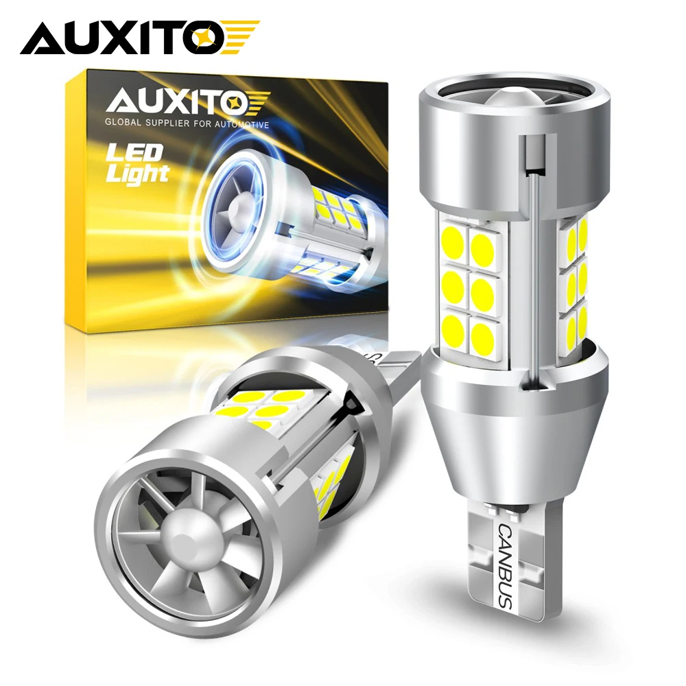AUXITO 2 шт. T15 светодиодная лампа W16W светодиодная лампа Canbus без ошибок 912 921 с вентилятором Автомобильный резервный фонарь заднего хода 12 В 2000LM Супер яркий 6500K
AUXITO 2 шт. T15 светодиодная лампа W16W светодиодная лампа Canbus без ошибок 912 921 с вентилятором Автомобильный резервный фонарь заднего хода 12 В 2000LM Супер яркий 6500K