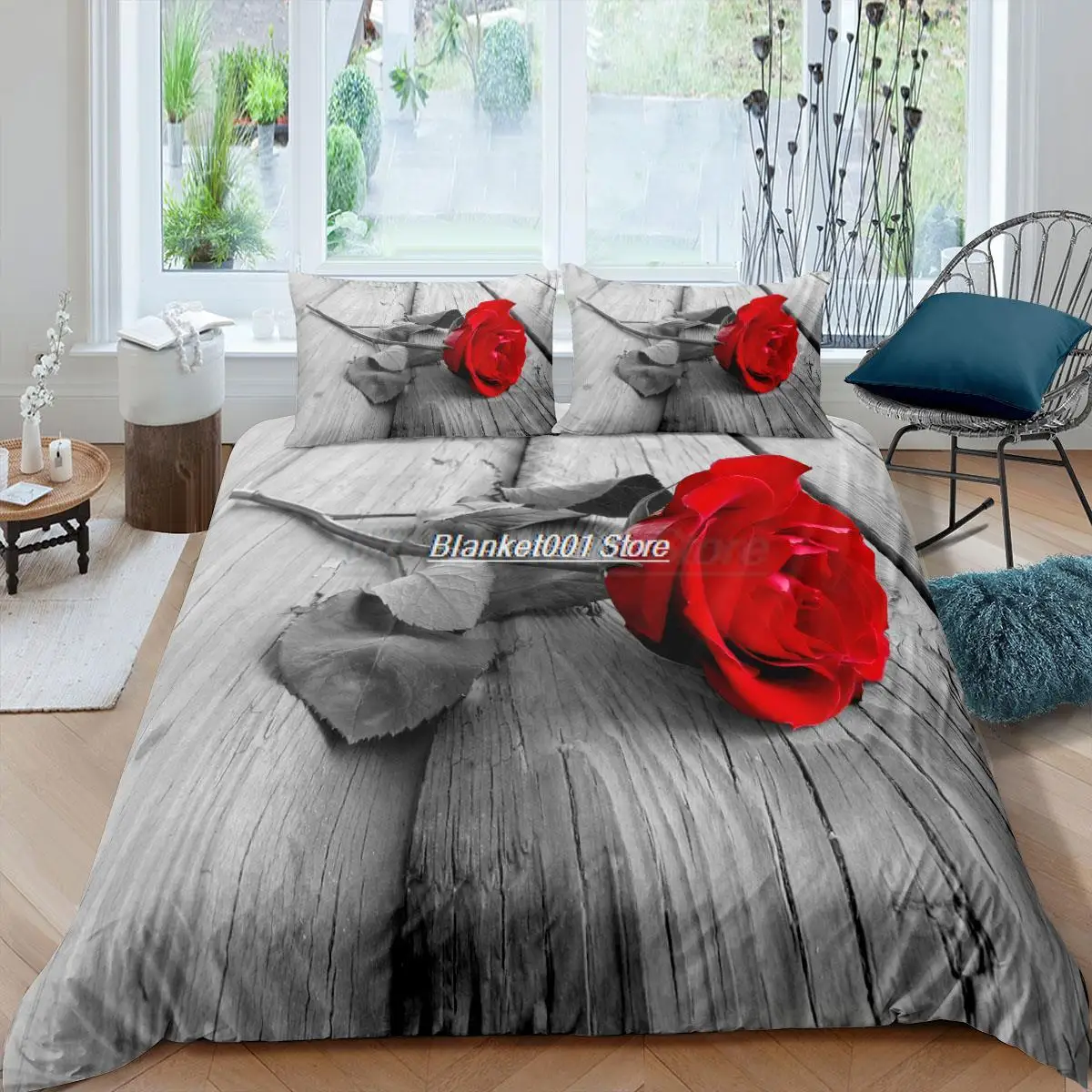 Home Textiles Luxury 3d Bedding Set Red Rose Print Duvet Cover Set 2/3 Pcs with Pillowcase AU/EU/UK/US Queen and King Size
Home Textiles Luxury 3d Bedding Set Red Rose Print Duvet Cover Set 2/3 Pcs with Pillowcase AU/EU/UK/US Queen and King Size