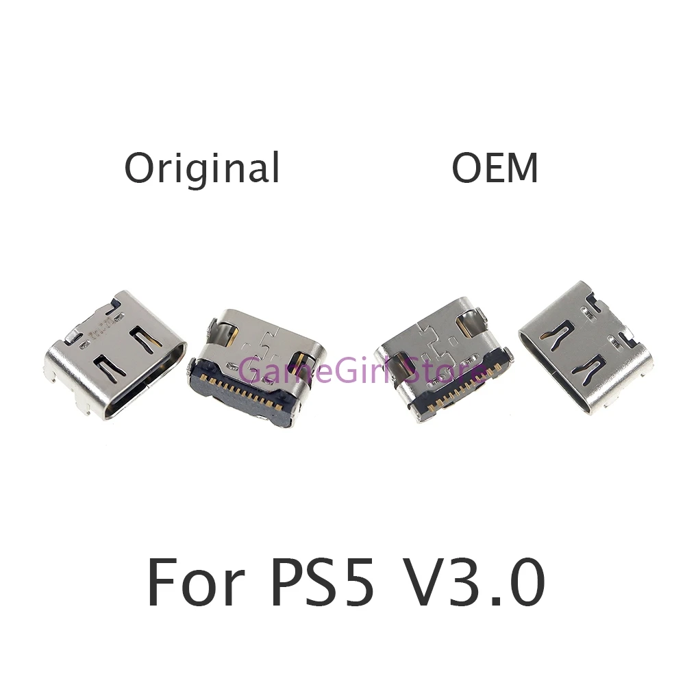 20pcs Original/OEM Type-C USB Charging Socket Port for Playstation 5 V3.0 Charger Jack Connector for PS5 010 020 030
20pcs Original/OEM Type-C USB Charging Socket Port for Playstation 5 V3.0 Charger Jack Connector for PS5 010 020 030