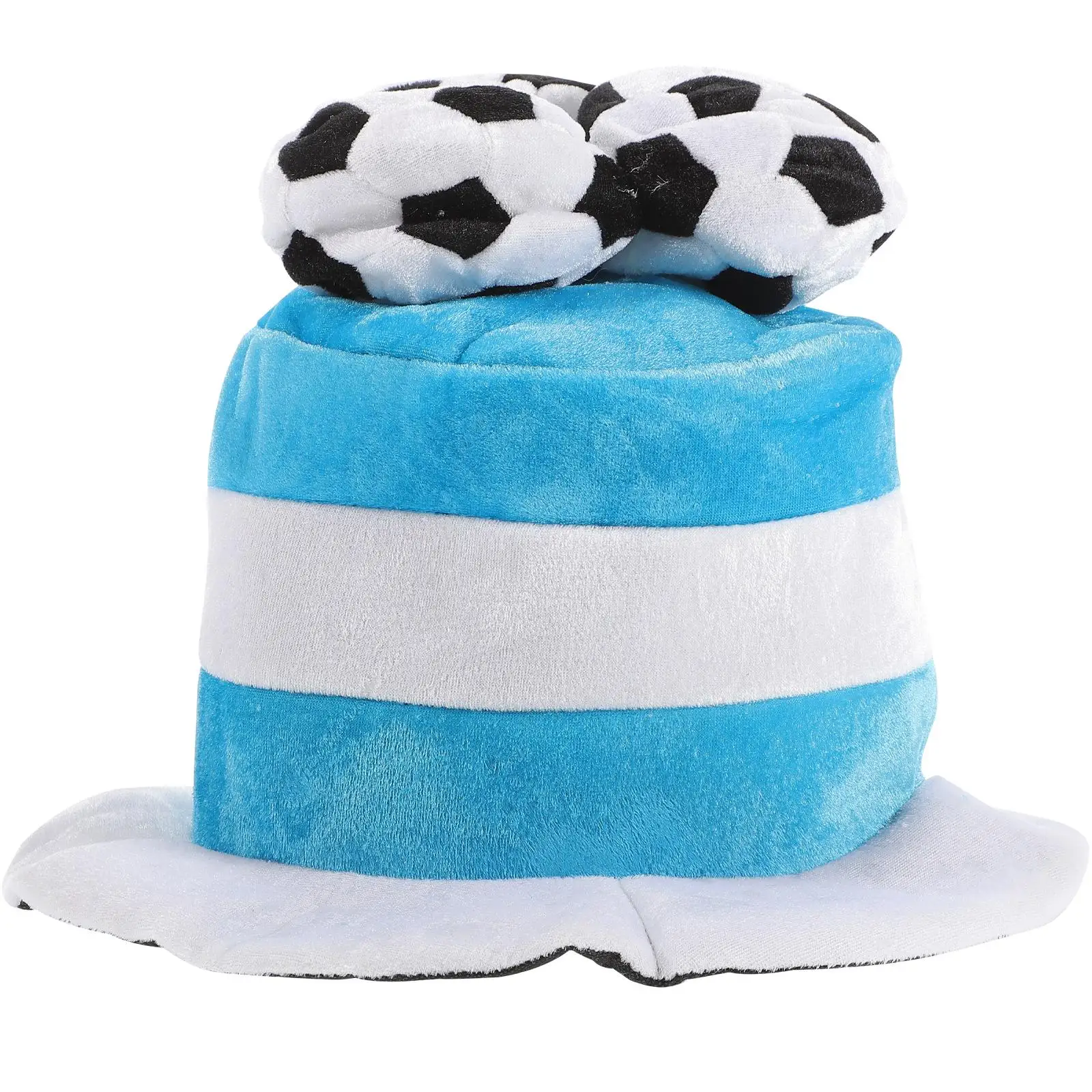 Football Cap Soccer Match Hat Carnival Costume Funny Fan Party Dance Group Stage Performance Premium Material Lightweight 
Football Cap Soccer Match Hat Carnival Costume Funny Fan Party Dance Group Stage Performance Premium Material Lightweight