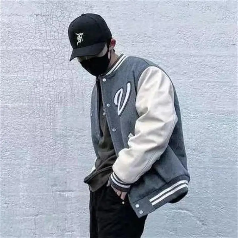 Vandy Pink Varsi Patchwork Leather Baseball Jaet Heavy Embroidery Women's Coat Dragon Flower Design Summer Youth Faion
Vandy Pink Varsi Patchwork Leather Baseball Jaet Heavy Embroidery Women's Coat Dragon Flower Design Summer Youth Faion