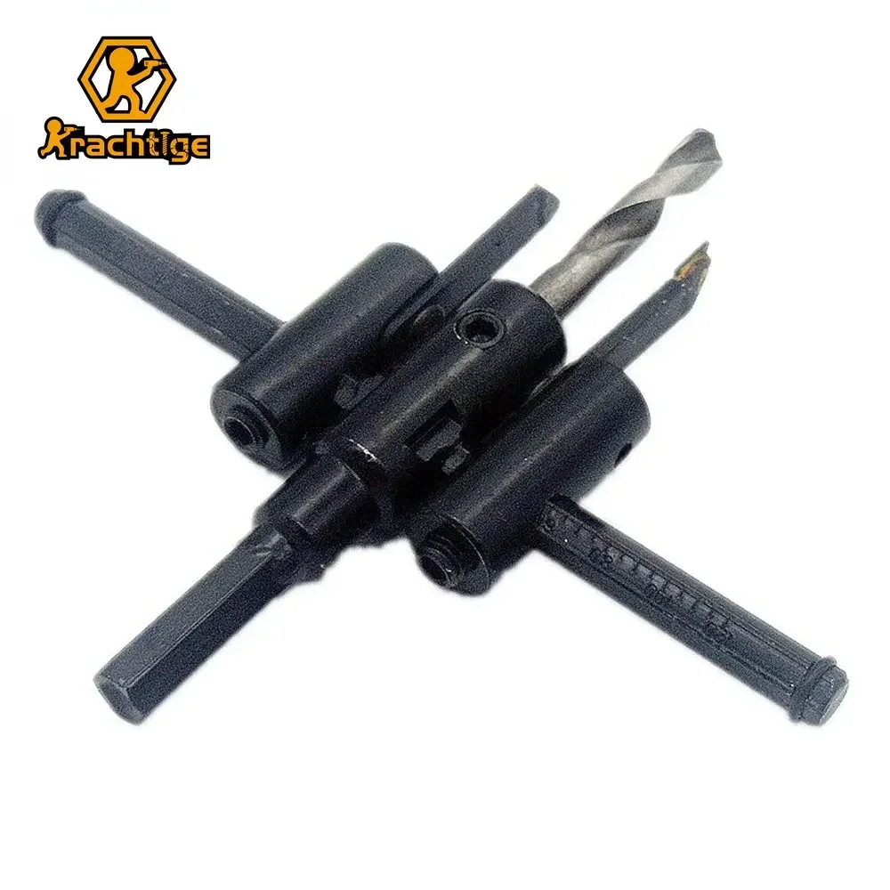 Krachtige 30mm-120mm DIY Tool Black Alloy Blade Hole Saw Adjustable Metal Wood Circle Hole Saw Drill Bit Cutter Kit
Krachtige 30mm-120mm DIY Tool Black Alloy Blade Hole Saw Adjustable Metal Wood Circle Hole Saw Drill Bit Cutter Kit