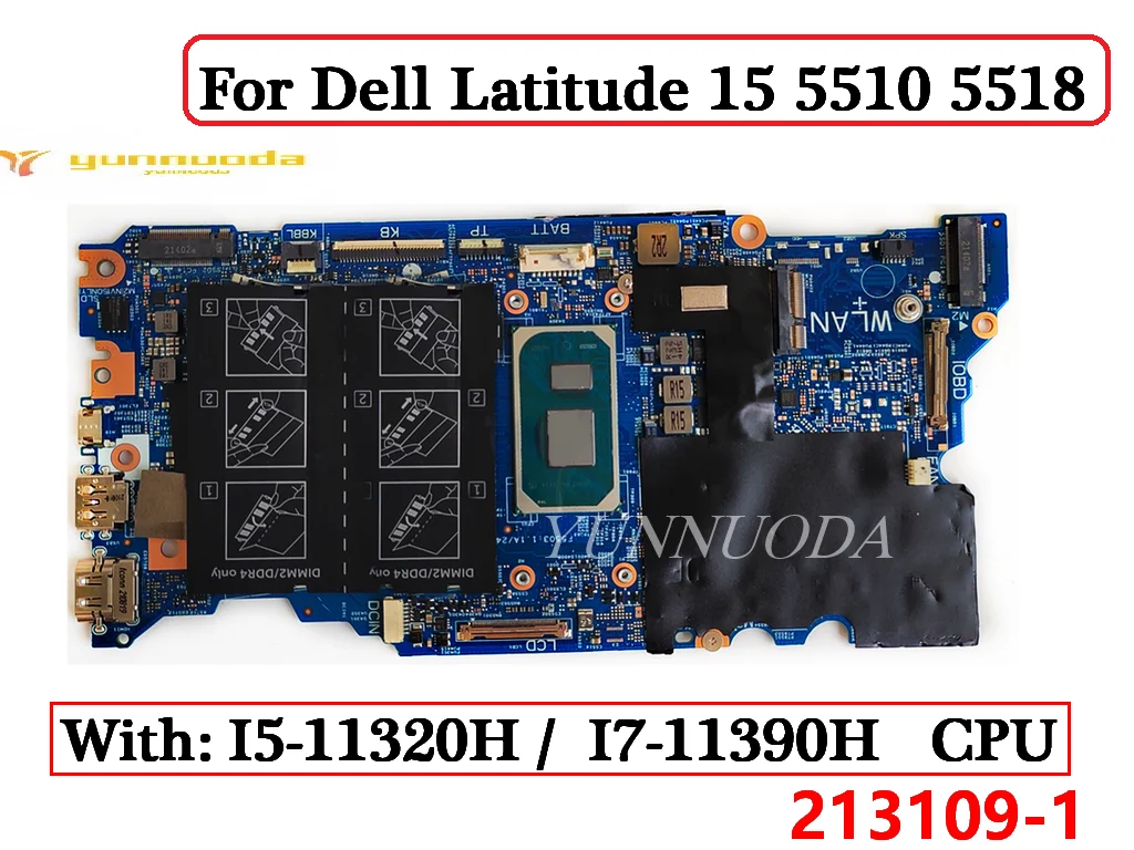 213109 -1 для Dell Latitude 15 5510 5518, материнская плата для ноутбука с процессором I5-11320H I7-11390H 06KTVX 0NMR41 0Y20X4, 100% тестирование
213109 -1 для Dell Latitude 15 5510 5518, материнская плата для ноутбука с процессором I5-11320H I7-11390H 06KTVX 0NMR41 0Y20X4, 100% тестирование
