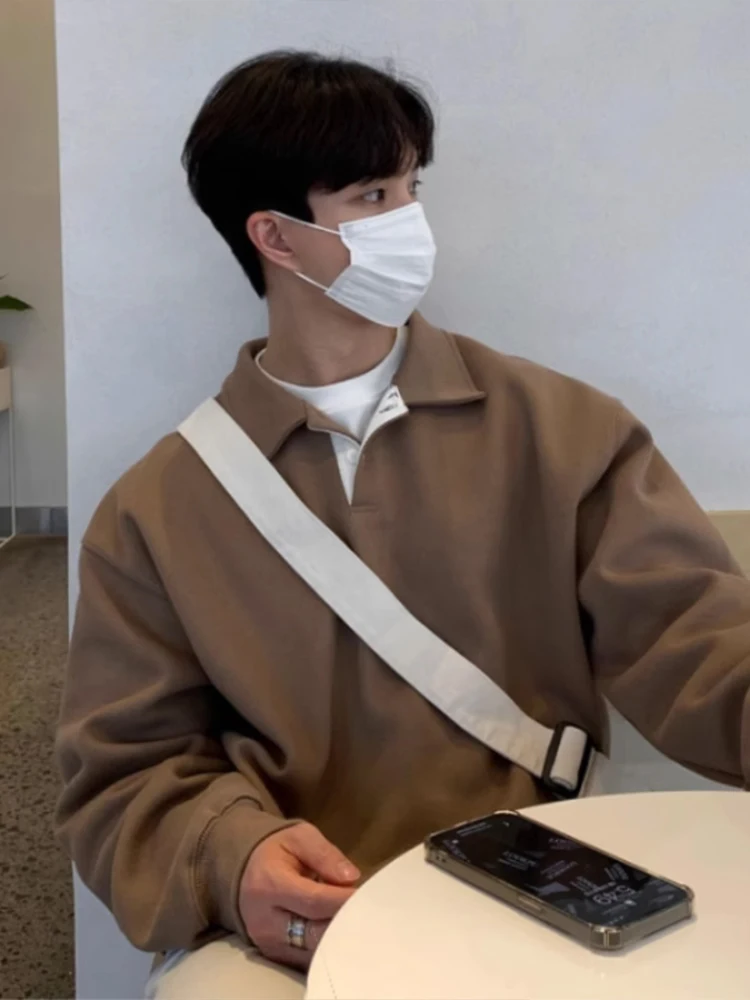 Мужская толстовка American Sle Haome с воротником, коричневая, весна-осень, в британском стиле, модная, оверсайз, утепленная куртка
Мужская толстовка American Sle Haome с воротником, коричневая, весна-осень, в британском стиле, модная, оверсайз, утепленная куртка