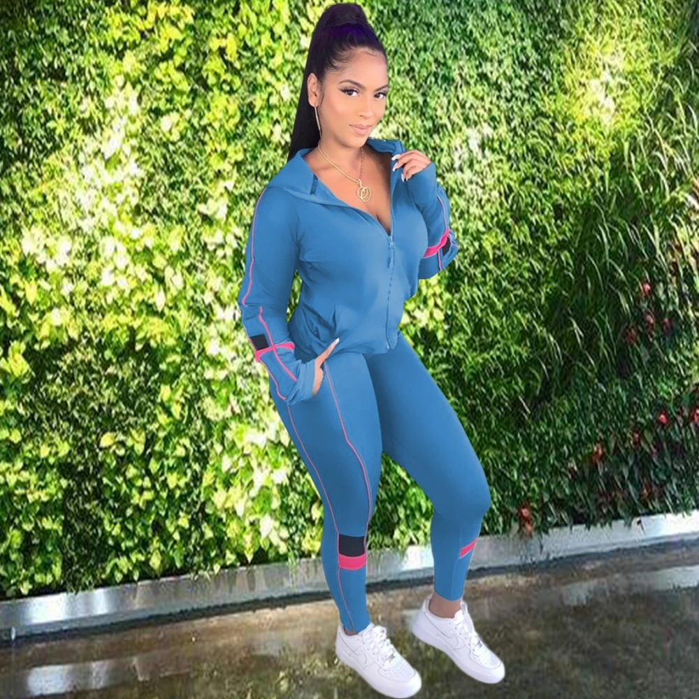2 Piece Women Set New Arrival Spring Autumn Matching Sets Solid Color Long Sleeve Jacket Top And Pants Suits Outfits Clothing
2 Piece Women Set New Arrival Spring Autumn Matching Sets Solid Color Long Sleeve Jacket Top And Pants Suits Outfits Clothing