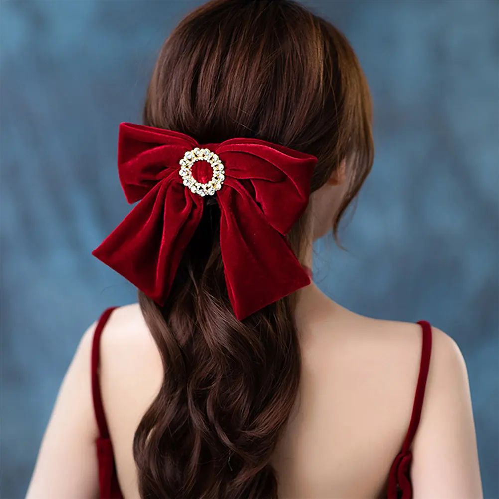 Заколка для волос с большим бантом для девочек и женщин, элегантная заколка для волос, аксессуар для волос для помолвки, конкурса красоты, вечеринки
Заколка для волос с большим бантом для девочек и женщин, элегантная заколка для волос, аксессуар для волос для помолвки, конкурса красоты, вечеринки